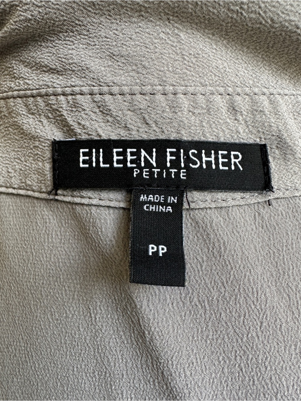 Eileen Fisher 100% Silk Top - Picture 7 of 12